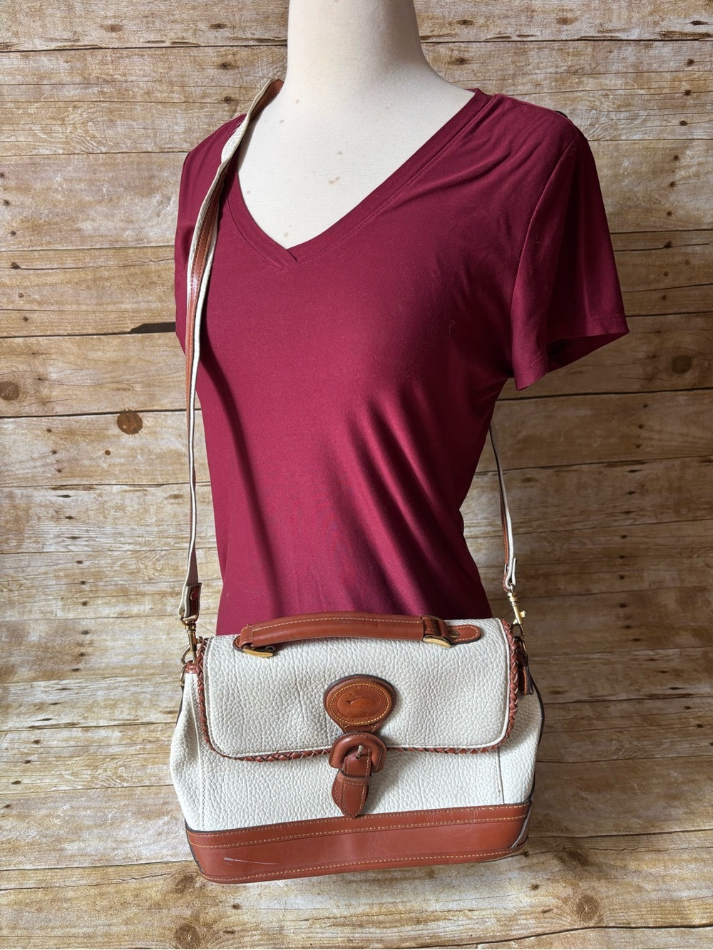 Vintage Dooney & Bourke Surrey crossbody bag